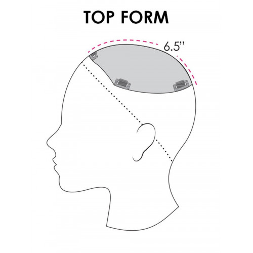 Top Form Human Hair 8" by Jon Renau